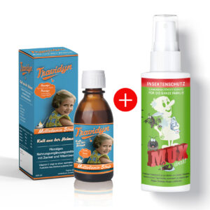 Einführungs Angebot Travidyn + eine Sprühflasche Mux Insektenschutz (Anbebot gültig bis ende Mai)